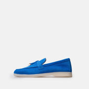 TIKOO 11 mocassin en daim Bleu Roi