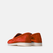 TIKOO 11 mocassin en daim Orange