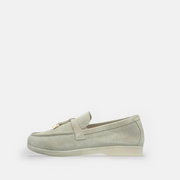 TIKOO 11 mocassin en daim Beige