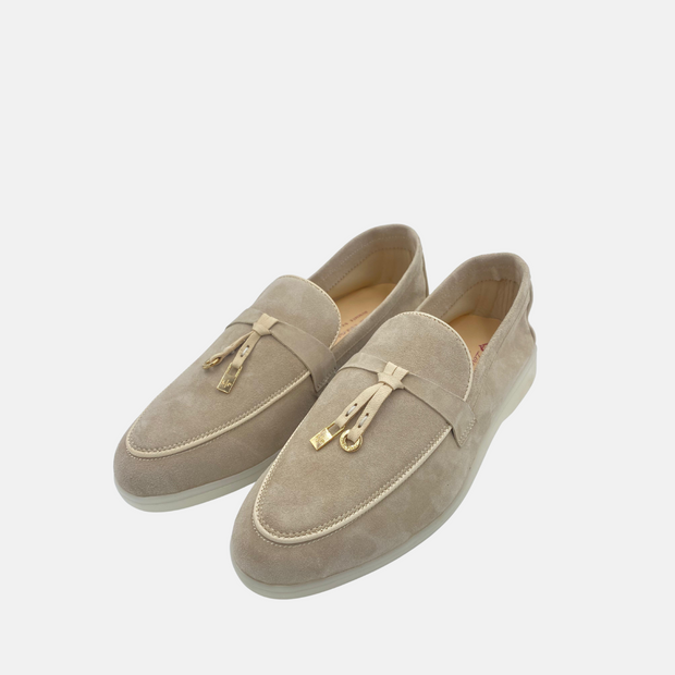 TIKOO 11 mocassin en beige lizri