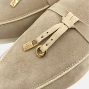 TIKOO 11 mocassin en beige lizri
