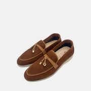 TIKOO 11 mocassin en Tabac lizri