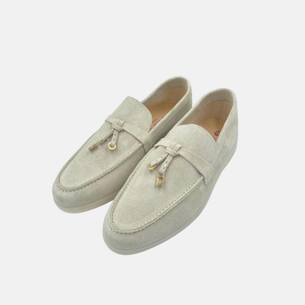 TIKOO 11 mocassin en daim Beige