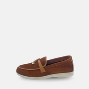 TIKOO 11 mocassin en Tabac lizri
