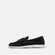 TIKOO 11 mocassin en daim Noir